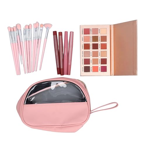 Make-up-Set, Make-up-Set, Make-up-Pinsel, Lippenstift, Lidschatten-Set, Damen, Komplettes Kosmetik-Set, Mehrzweck-Make-up-Sets für Tägliche Partyreisen von Ghzste