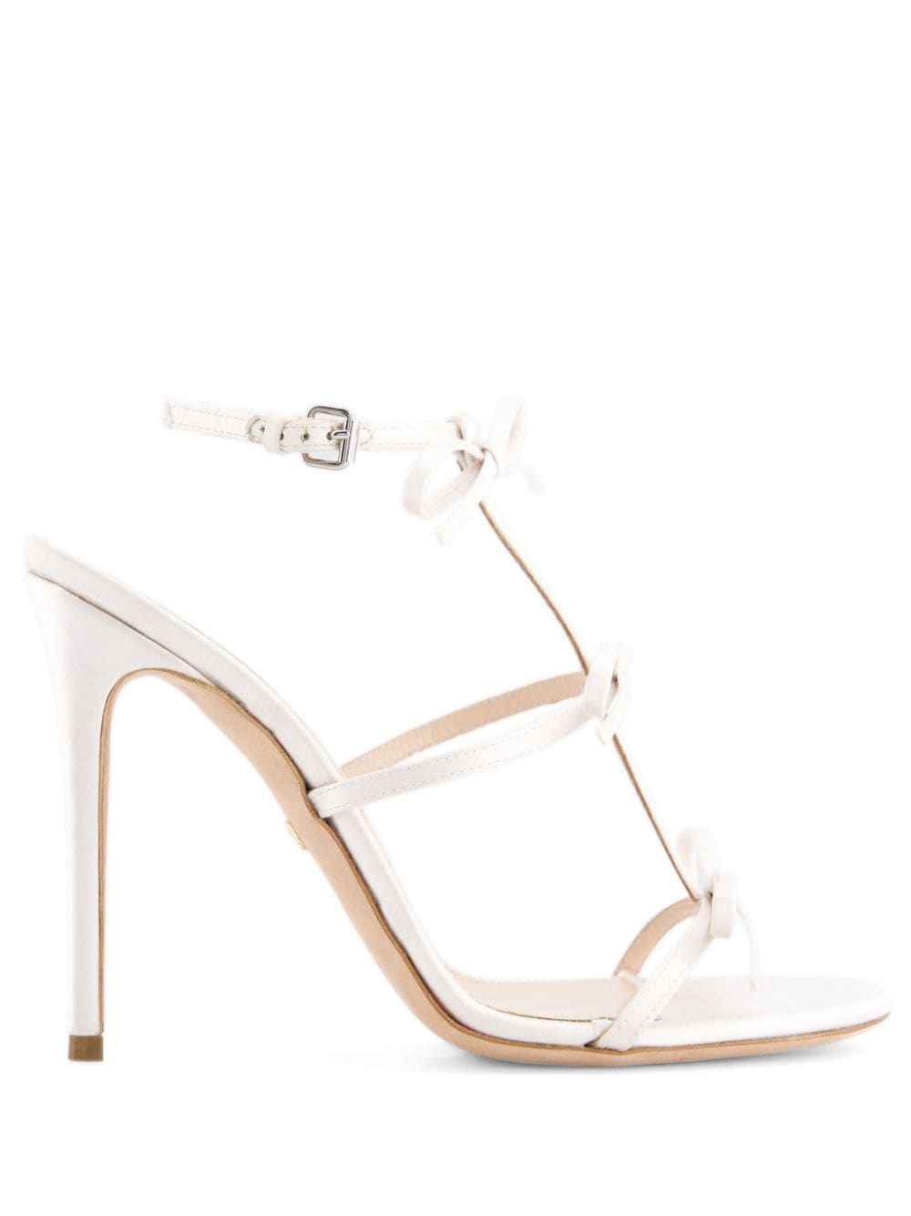 Giambattista Valli Sandalen mit Schleife - Weiß von Giambattista Valli