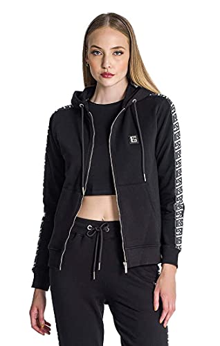 Gianni Kavanagh Damen Black Destiny Hoodie Jacket Jacke, schwarz, XL von Gianni Kavanagh