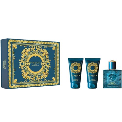 VERSACE EROS Man EdT V.50+AS Balm 50ml +Shower Gel 50ml von Gianni Versace