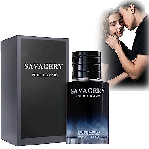 Flysmus Savagery Pheromone Men Perfume, Pheromone Cologne for Men Attract Women, Savagery Pheromone Men Perfume, Perfume Cologne For Men (50ML) von Gienslru