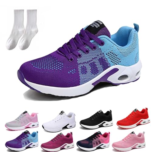 Gienslru OrthopäDische Schuhe Damen, Orthoback Schuhe Damen, Orthoshoes Cloudwalk Pro - Ergonomischer Schmerzlinderungs-Schuh (Blau, 38 EU) von Gienslru