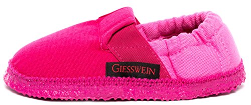 GIESSWEIN Unisex Kinder Aichach Flache Hausschuhe, Candy 366, 28 EU von GIESSWEIN