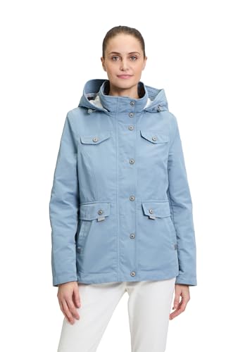 Gil Bret Damen Sommerjacke mit Kapuze 42, Smokly Blue Gil Bret Damen Sommerjacke mit Kapuze 42, Smokly Blue von Gil Bret