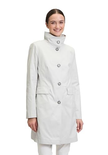 Gil Bret Damen Sommermantel mit Stehkragen Glacier White,48 Gil Bret Damen Sommermantel mit Stehkragen Glacier White,48 von Gil Bret