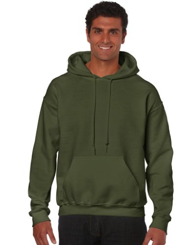 Unbekannt Gildan - Unisex Kapuzenpullover 'Heavy Blend' , Military Green, Gr. XL von Gildan