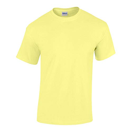 Gildan - Heavy Cotton T-Shirt '5000' / Cornsilk, XXL von Gildan