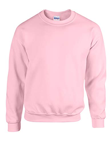 Gildan - Heavy - Sweatshirt, 50% Baumwolle, 50% Polyester, Hellrosa., L von Gildan