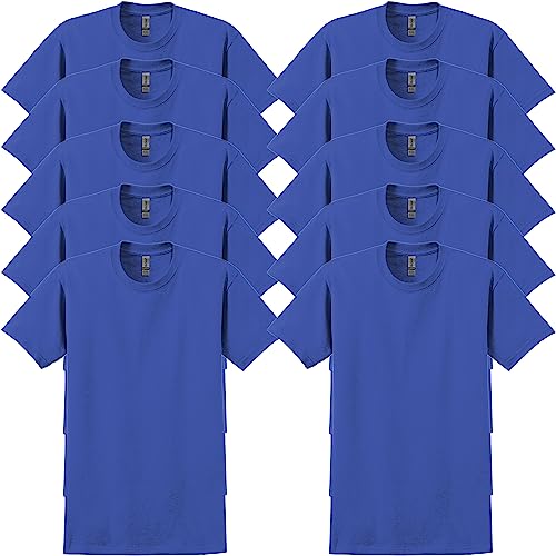 Gildan Unisex T-shirt aus Ultra-baumwolle, Stil G2000 T-Shirt, (Ny) New Royal (10-pack), S von Gildan