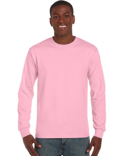 "Gildan "Herren Ultra T-Shirt mit Rundausschnitt für Männer (XL) (Hell rosa ) XL Rosa von Gildan