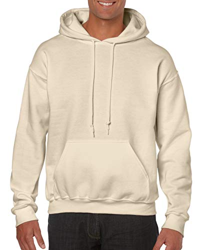 GILDAN Herren Heavy Blend Kapuzenpullover, Beige-Sand, XXL von Gildan