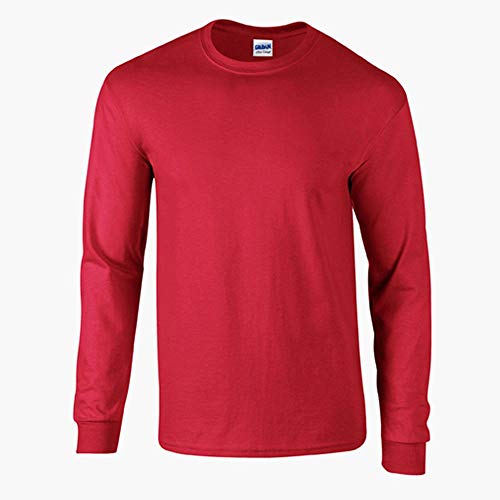 Gildan - Ultra Longsleeve Shirt '2400' / Red, 3XL von Gildan