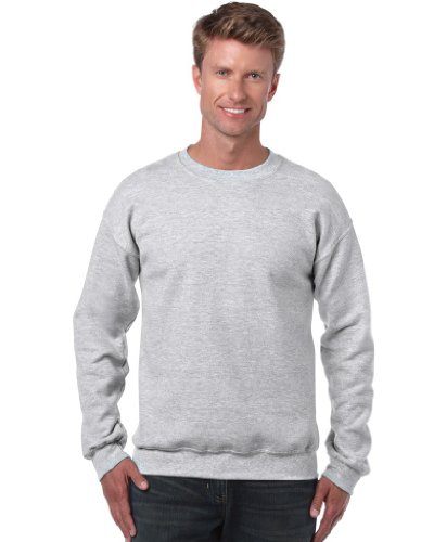 Gildan: Heavy Blend™ Crewneck Sweat 18000, Größe:L;Farbe:Ash von Gildan