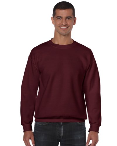 Gildan: Heavy Blend™ Crewneck Sweat 18000, Größe:S;Farbe:Maroon von Gildan