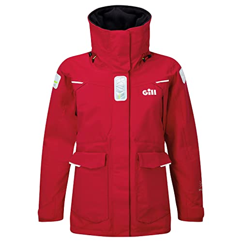 Gill Womens OS2 Offshore/Coastal Sailing Jacket 2022 - Red 16 von Gill