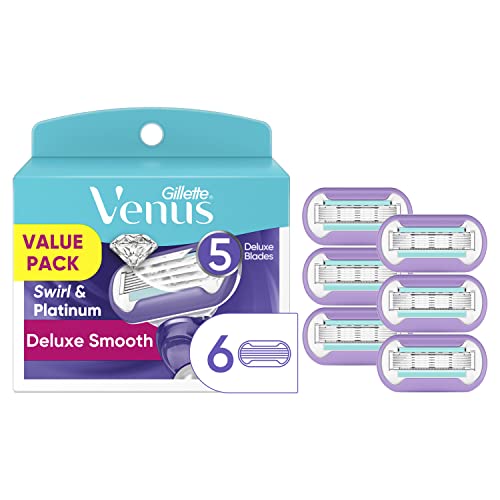 Gillette Venus Damen-Rasierer Klinge Refills, Swirl, 6 Zählen von Gillette Venus