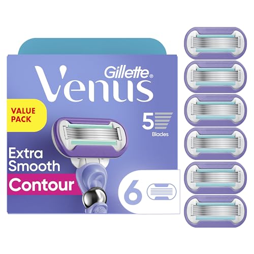 Gillette Venus Damen-Rasierer Klinge Refills, Swirl, 6 Zählen Gillette Venus Damen-Rasierer Klinge Refills, Swirl, 6 Zählen von Gillette
