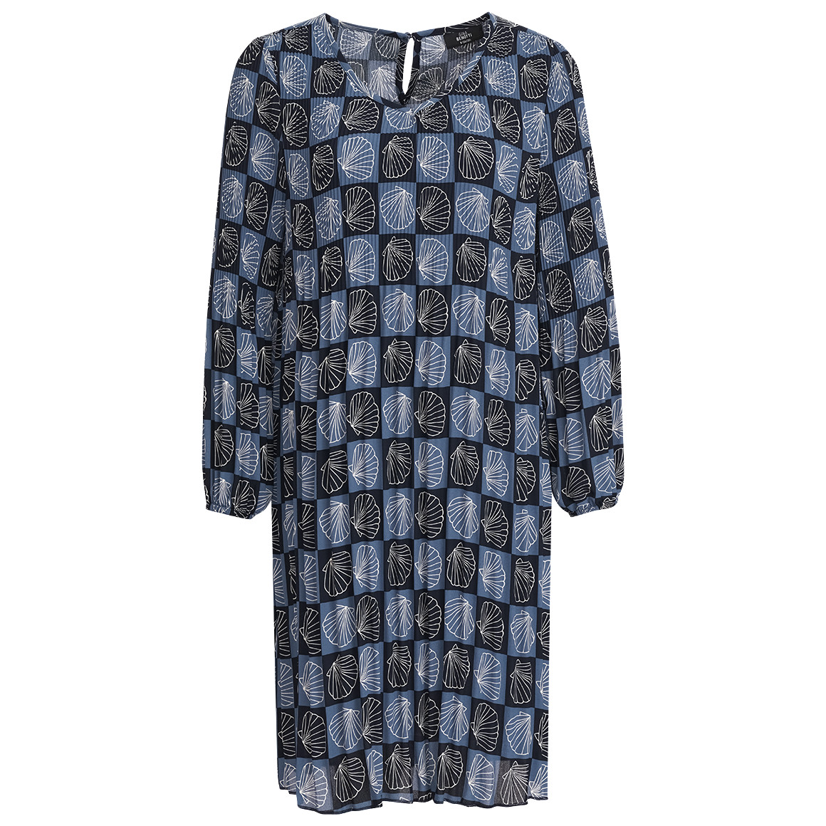 Damen Plissee-Kleid mit Muschel-Motiven Damen Plissee-Kleid mit Muschel-Motiven von Gina Benotti