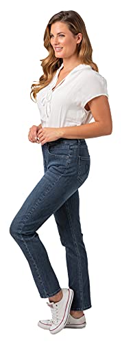 Gio Milano, Gio-Kim, Bequeme Power-Stretch-Jeans mit normaler Leibhöhe (Blue, 48K) von Gio Milano