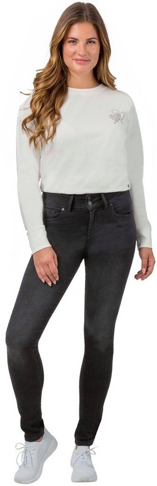 Gio Milano Stretch-Jeans Gio-Elisa 5-Pockets Style von Gio Milano