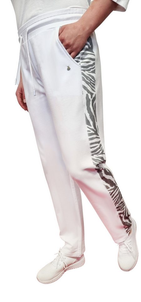 Gio Milano Sweatpants "Safari" mit Animal-Print von Gio Milano