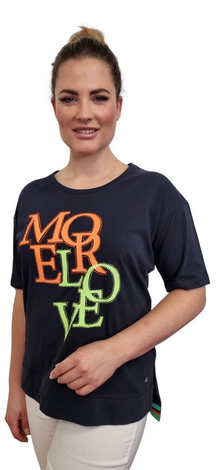 Gio Milano T-Shirt mit Statement-Print "MORE LOVE" von Gio Milano