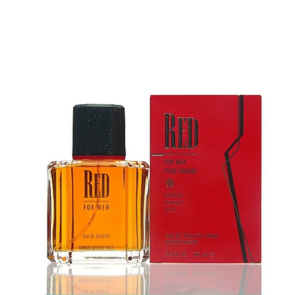 Giorgio Beverly Hills Eau de Toilette Giorgio Beverly Hills RED For MEN Eau de Toilette 100 ml von Giorgio Beverly Hills