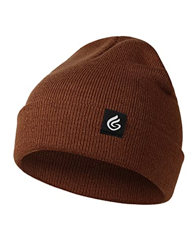 Gisdanchz Mütze Herren Damen Winter Strickmütze Beanie Mützen Damenmützen Wintermütze Strickmütze Strickmützen Für Damen Herren, Braun von Gisdanchz