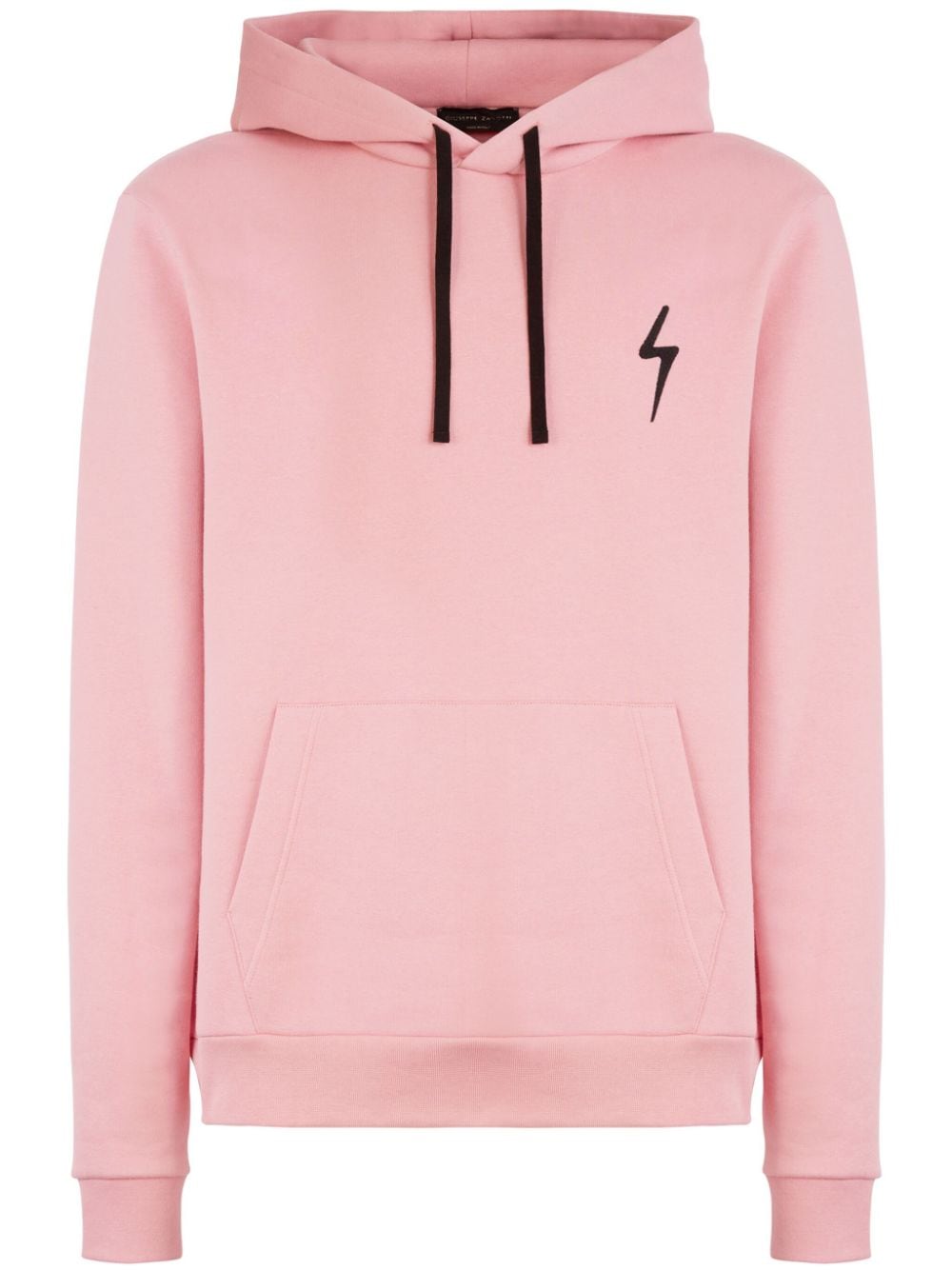 Giuseppe Zanotti Arthen Hoodie mit Logo-Stickerei - Rosa von Giuseppe Zanotti