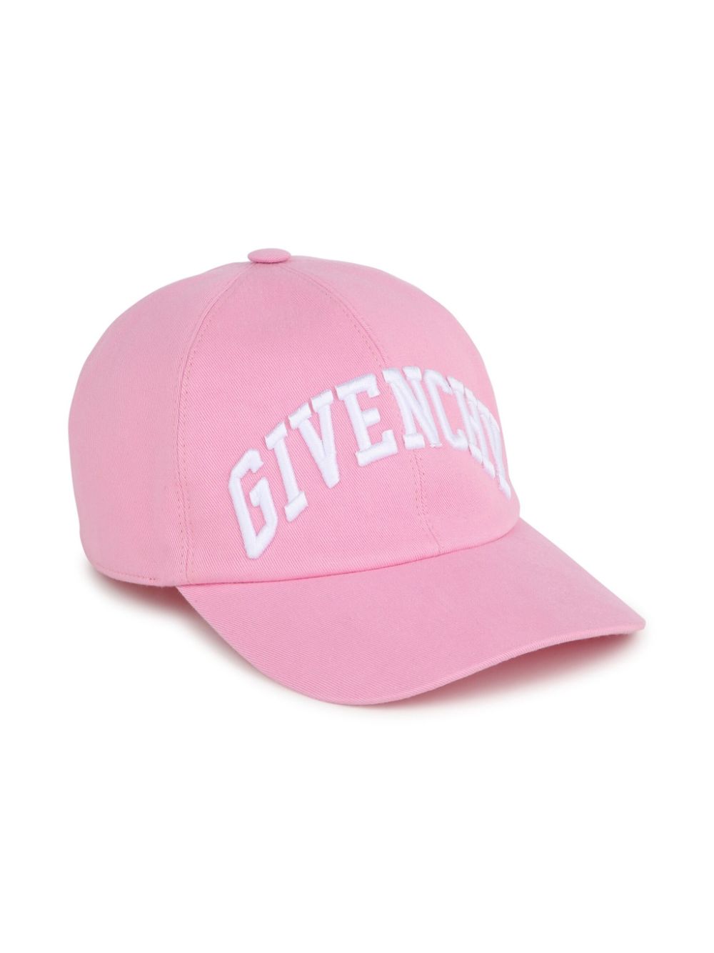 Givenchy Kids Baseballkappe mit Logo-Stickerei - Rosa von Givenchy Kids