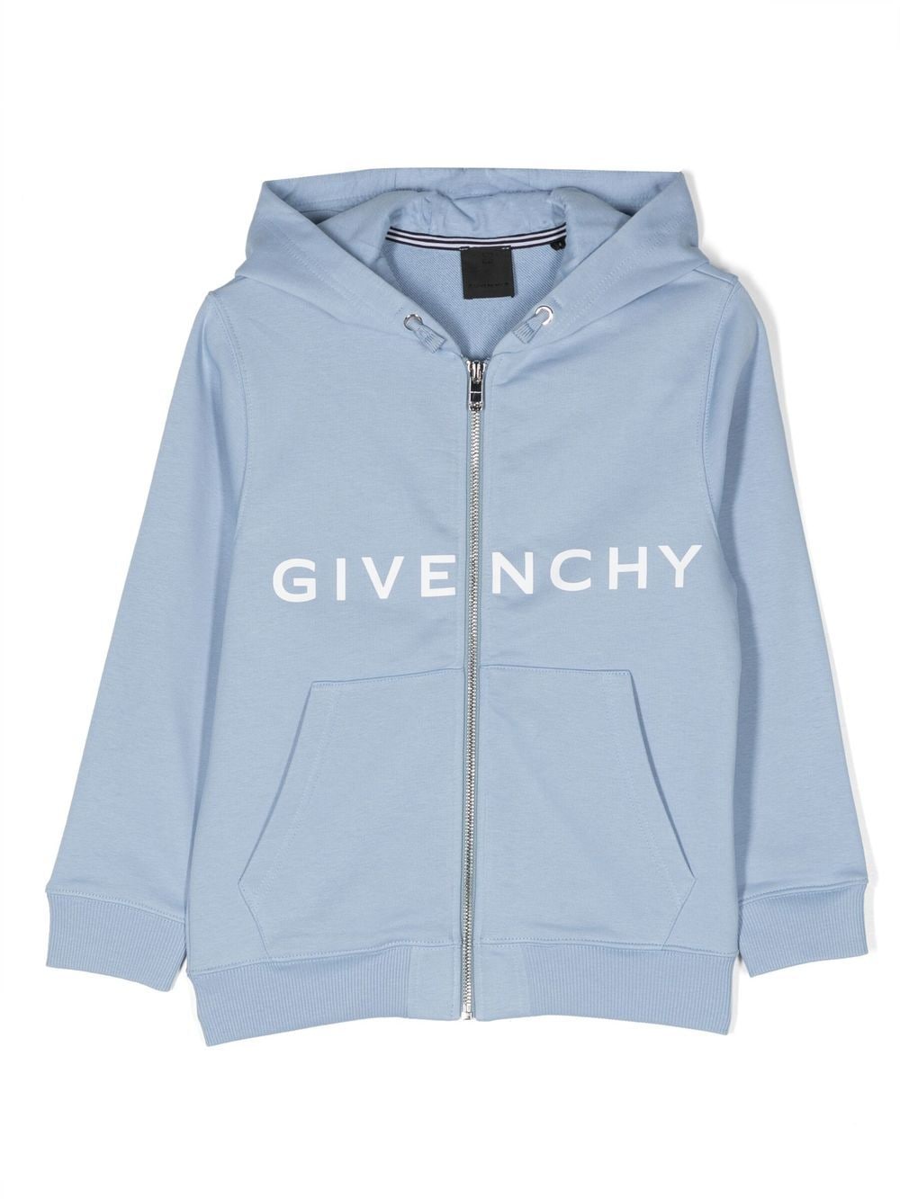 Givenchy Kids Kapuzenjacke mit 4G-Print - Blau von Givenchy Kids