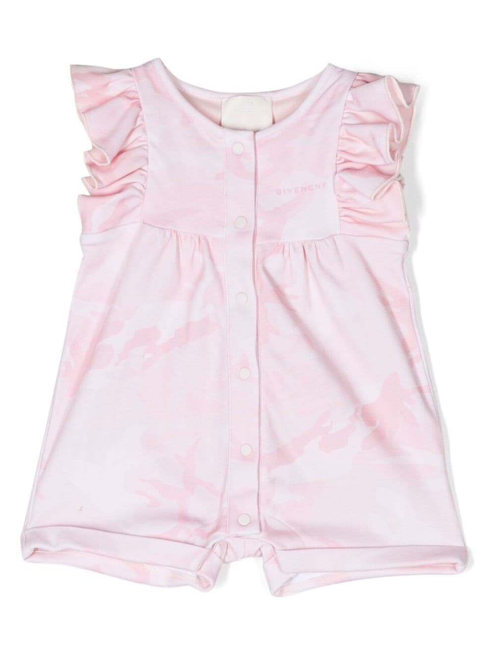 Givenchy Kids Strampler-Set mit Camouflage-Print - Rosa von Givenchy Kids