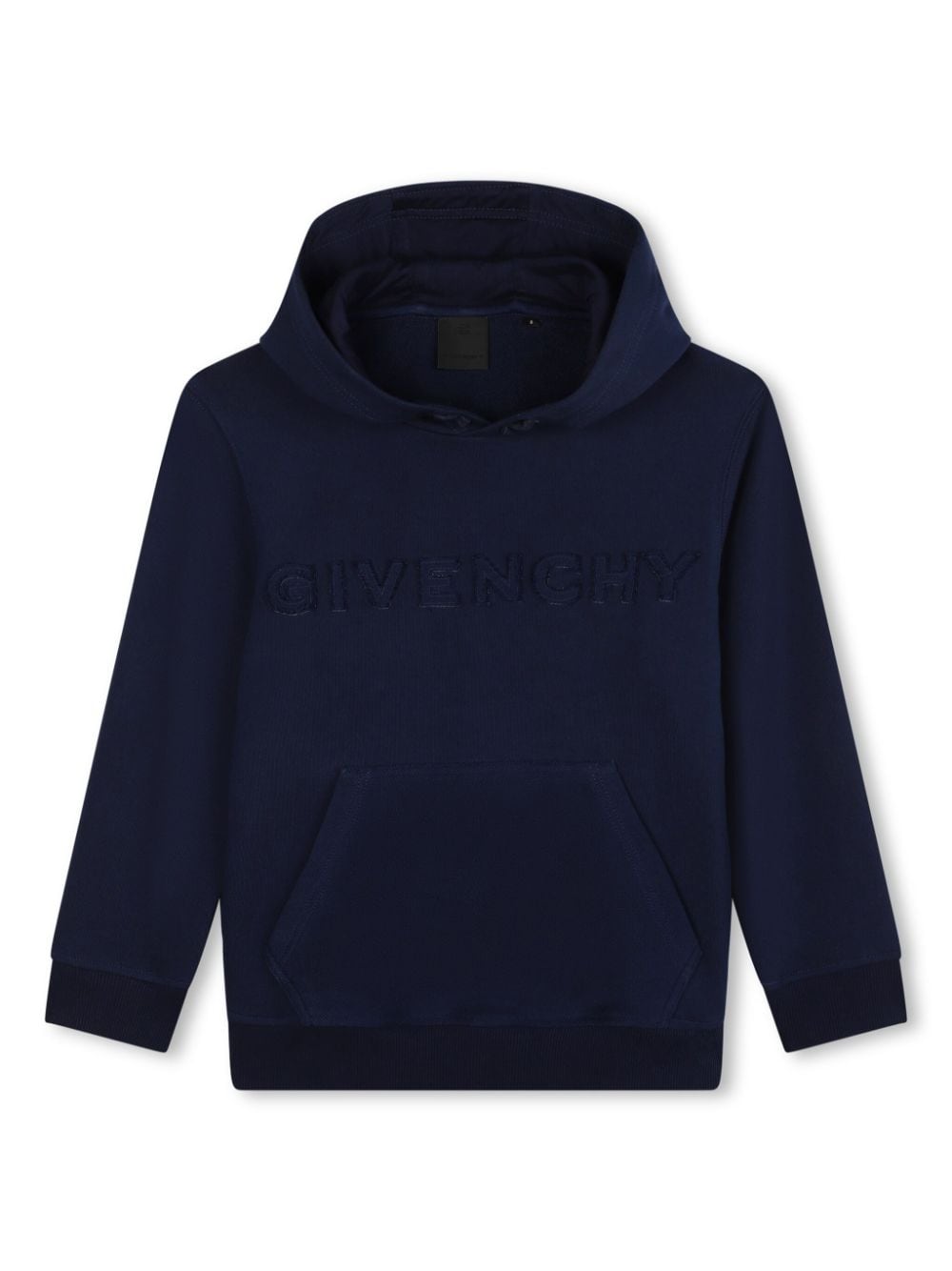 Givenchy Kids Hoodie mit Logo-Stickerei - Blau von Givenchy Kids