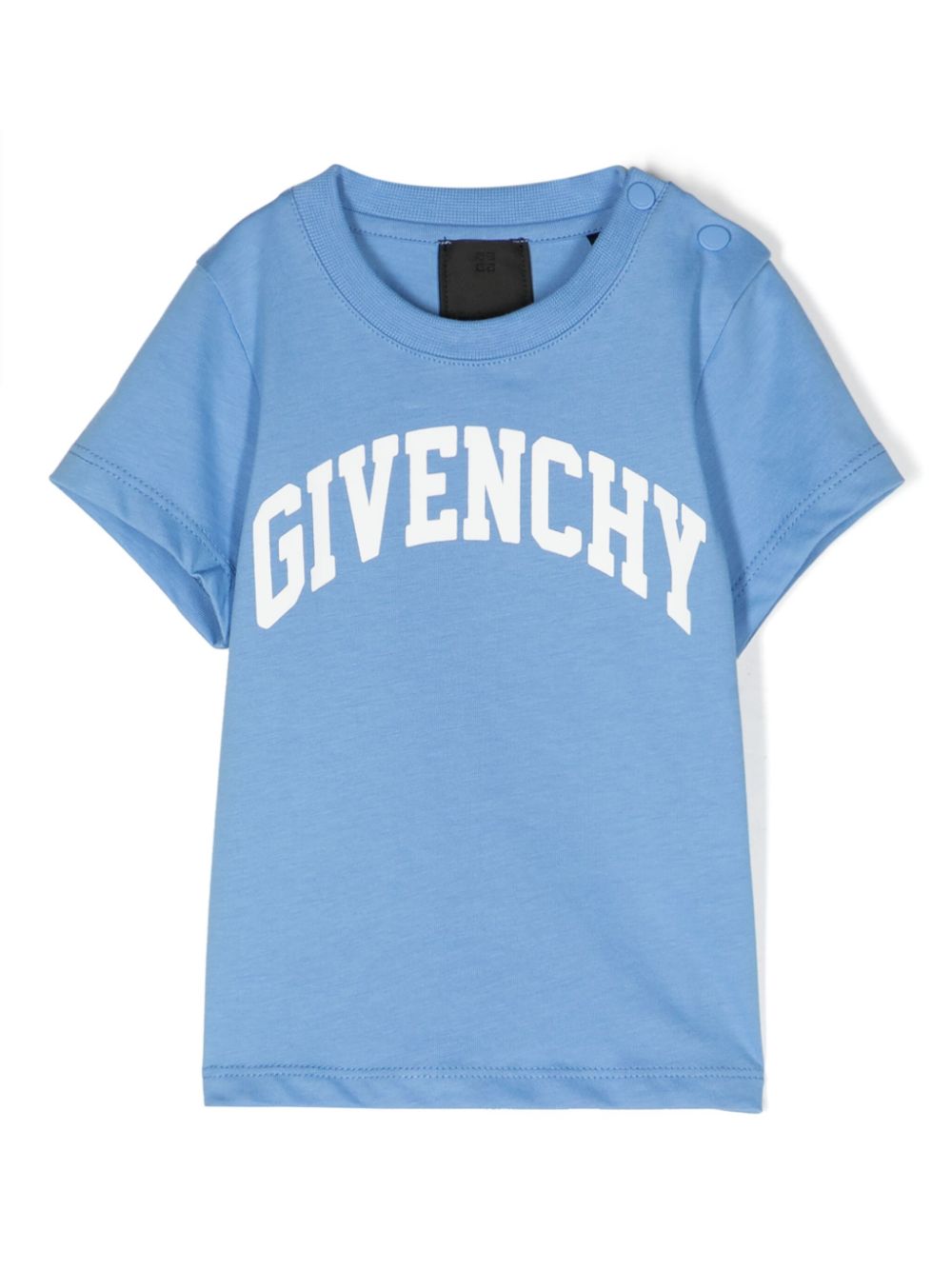 Givenchy Kids T-Shirt mit Logo-Print - Blau von Givenchy Kids