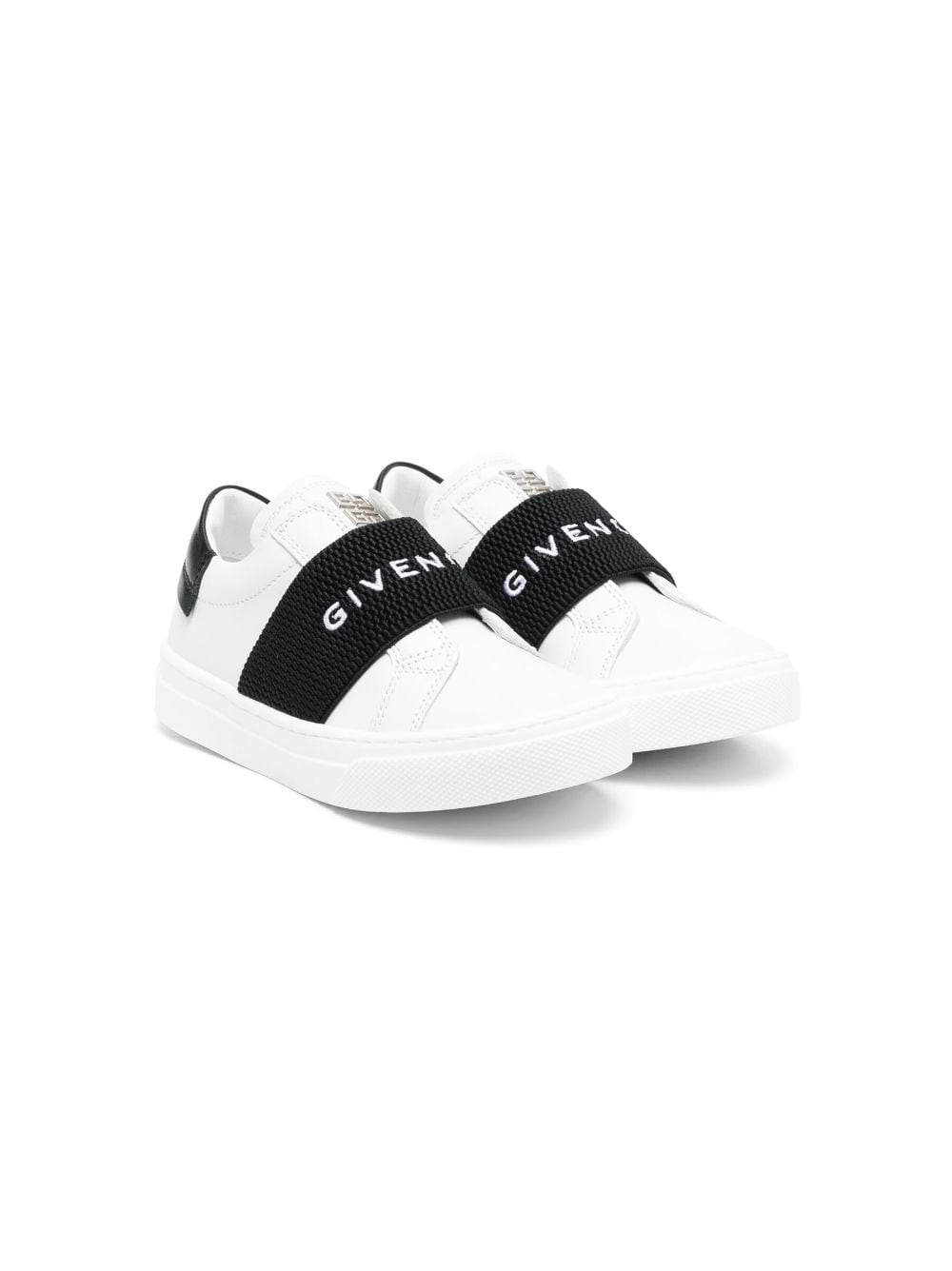 Givenchy Kids Sneakers mit Logo-Riemen - Weiß von Givenchy Kids