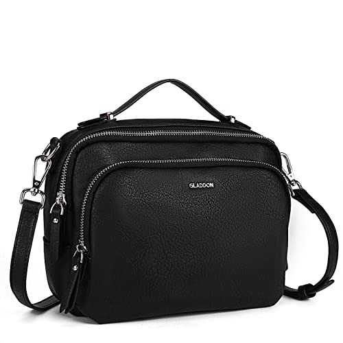 Gladdon Umhängetasche damen,Schultertasche mit Reißverschluss, Crossbody Tasche, Leder Handtasche Klein, Womenswear… Gladdon Umhängetasche damen,Schultertasche mit Reißverschluss, Crossbody Tasche, Leder Handtasche Klein, Womenswear… von Gladdon