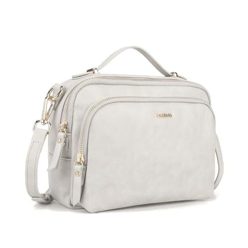 Gladdon Umhängetasche damen,Schultertasche mit Reißverschluss, Crossbody Tasche, Leder Handtasche Klein, Womenswear… Gladdon Umhängetasche damen,Schultertasche mit Reißverschluss, Crossbody Tasche, Leder Handtasche Klein, Womenswear… von Gladdon