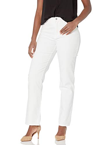 Gloria Vanderbilt Damen Amanda Classic Taper Jeans, Vintage White, 38 Kurz von Gloria Vanderbilt