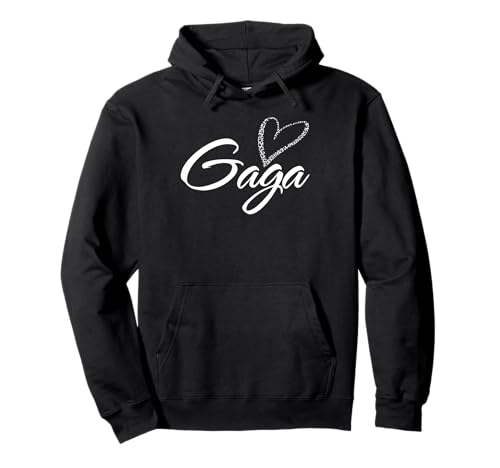 Gaga mit Leopardenmuster Herz Spaß Tante Oma Mama Geschenk Pullover Hoodie Gaga mit Leopardenmuster Herz Spaß Tante Oma Mama Geschenk Pullover Hoodie von Glorious Grandma Names