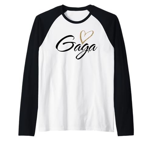 Gaga mit Leopardenmuster Herz Spaß Tante Oma Mama Geschenk Raglan Gaga mit Leopardenmuster Herz Spaß Tante Oma Mama Geschenk Raglan von Glorious Grandma Names