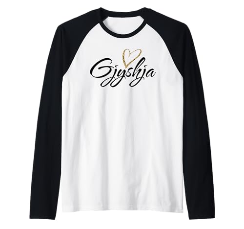 Gjyshja mit Leopardenmuster Herz Spaß Tante Oma Mama Geschenk Raglan Gjyshja mit Leopardenmuster Herz Spaß Tante Oma Mama Geschenk Raglan von Glorious Grandma Names