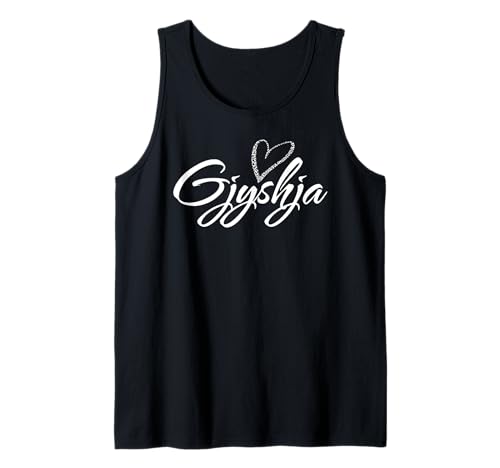 Gjyshja mit Leopardenmuster Herz Spaß Tante Oma Mama Geschenk Tank Top Gjyshja mit Leopardenmuster Herz Spaß Tante Oma Mama Geschenk Tank Top von Glorious Grandma Names