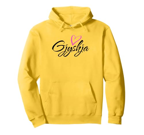 Gjyshja mit rosa Herz Spaß Tante Oma Mama Geschenk Pullover Hoodie Gjyshja mit rosa Herz Spaß Tante Oma Mama Geschenk Pullover Hoodie von Glorious Grandma Names
