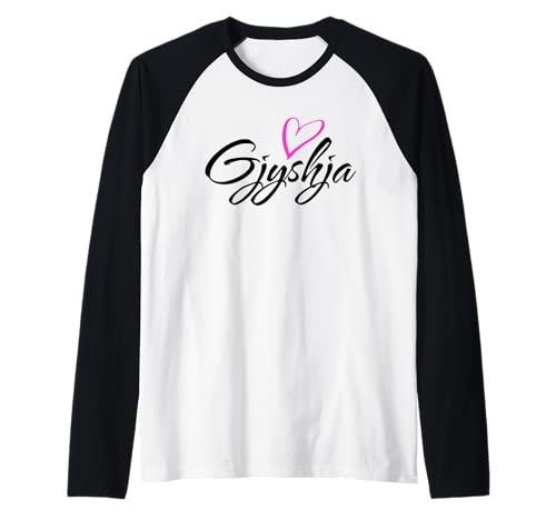 Gjyshja mit rosa Herz Spaß Tante Oma Mama Geschenk Raglan Gjyshja mit rosa Herz Spaß Tante Oma Mama Geschenk Raglan von Glorious Grandma Names