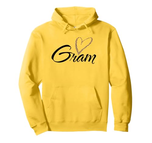 Gram mit Leopardenmuster Herz Spaß Tante Oma Mama Geschenk Pullover Hoodie Gram mit Leopardenmuster Herz Spaß Tante Oma Mama Geschenk Pullover Hoodie von Glorious Grandma Names
