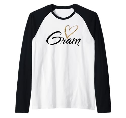 Gram mit Leopardenmuster Herz Spaß Tante Oma Mama Geschenk Raglan Gram mit Leopardenmuster Herz Spaß Tante Oma Mama Geschenk Raglan von Glorious Grandma Names