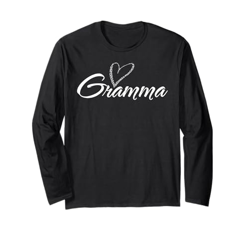 Gramma mit Leopardenmuster Herz Fun Tante Oma Mama Geschenk Langarmshirt Gramma mit Leopardenmuster Herz Fun Tante Oma Mama Geschenk Langarmshirt von Glorious Grandma Names