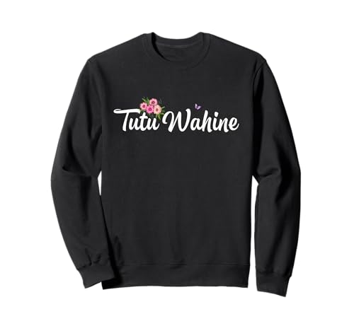 Tutu Wahine mit Blumen & Schmetterling Oma Großmutter Mama Sweatshirt Tutu Wahine mit Blumen & Schmetterling Oma Großmutter Mama Sweatshirt von Glorious Grandma Names