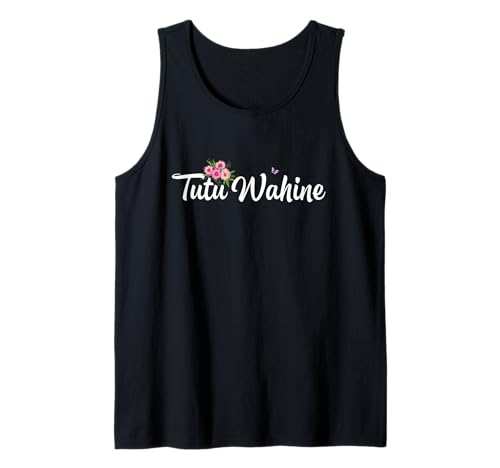 Tutu Wahine mit Blumen & Schmetterling Oma Großmutter Mama Tank Top Tutu Wahine mit Blumen & Schmetterling Oma Großmutter Mama Tank Top von Glorious Grandma Names