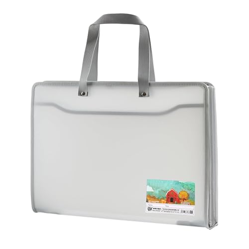 Gmokluytw Kunst-Poster-Tasche, Kunst-Poster-Einkaufstasche,Tragetasche - Robuste Tragetasche, tragbarer Ordner-Organizer, Postertafelhalter mit großer Kapazität für Zeichenblöcke Gmokluytw Kunst-Poster-Tasche, Kunst-Poster-Einkaufstasche,Tragetasche - Robuste Tragetasche, tragbarer Ordner-Organizer, Postertafelhalter mit großer Kapazität für Zeichenblöcke von Gmokluytw